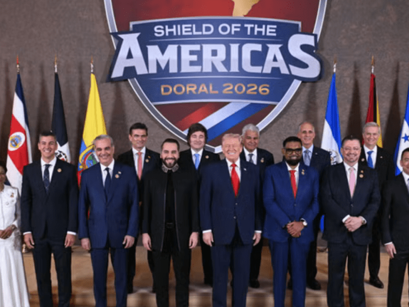 The Shield of the Americas: a summit of nations on their&nbsp;knees