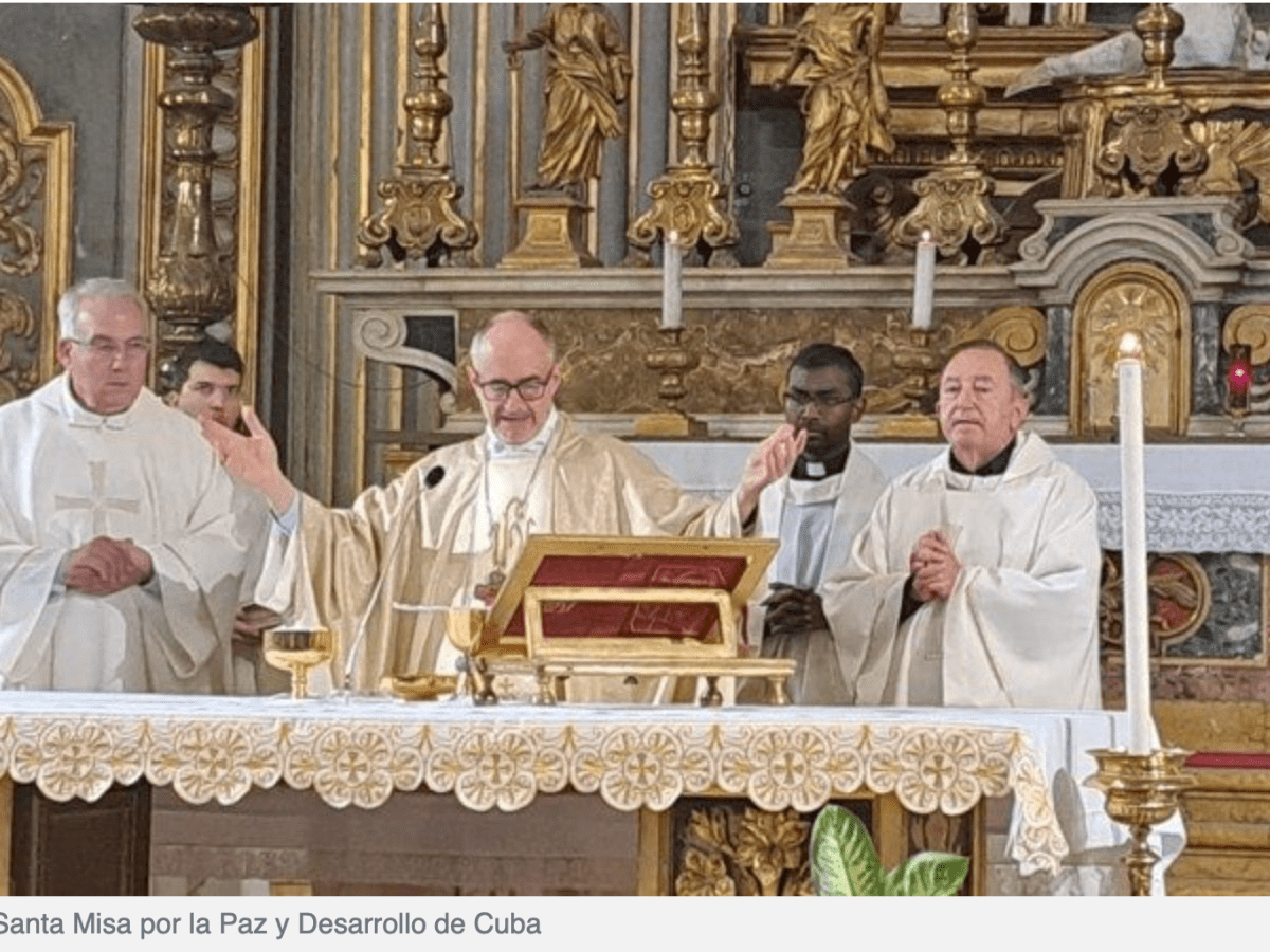 The Vatican’s mass for the “beloved people of&nbsp;Cuba”