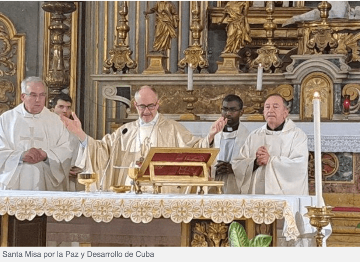 The Vatican’s mass for the “beloved people of&nbsp;Cuba”