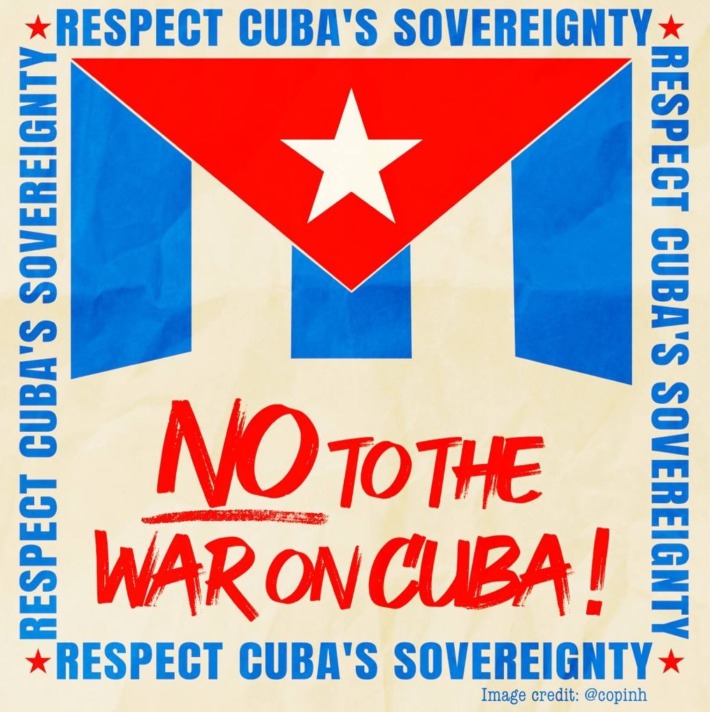 We say “no” to the U.S. war on Cuba. Why won’t&nbsp;Canada?